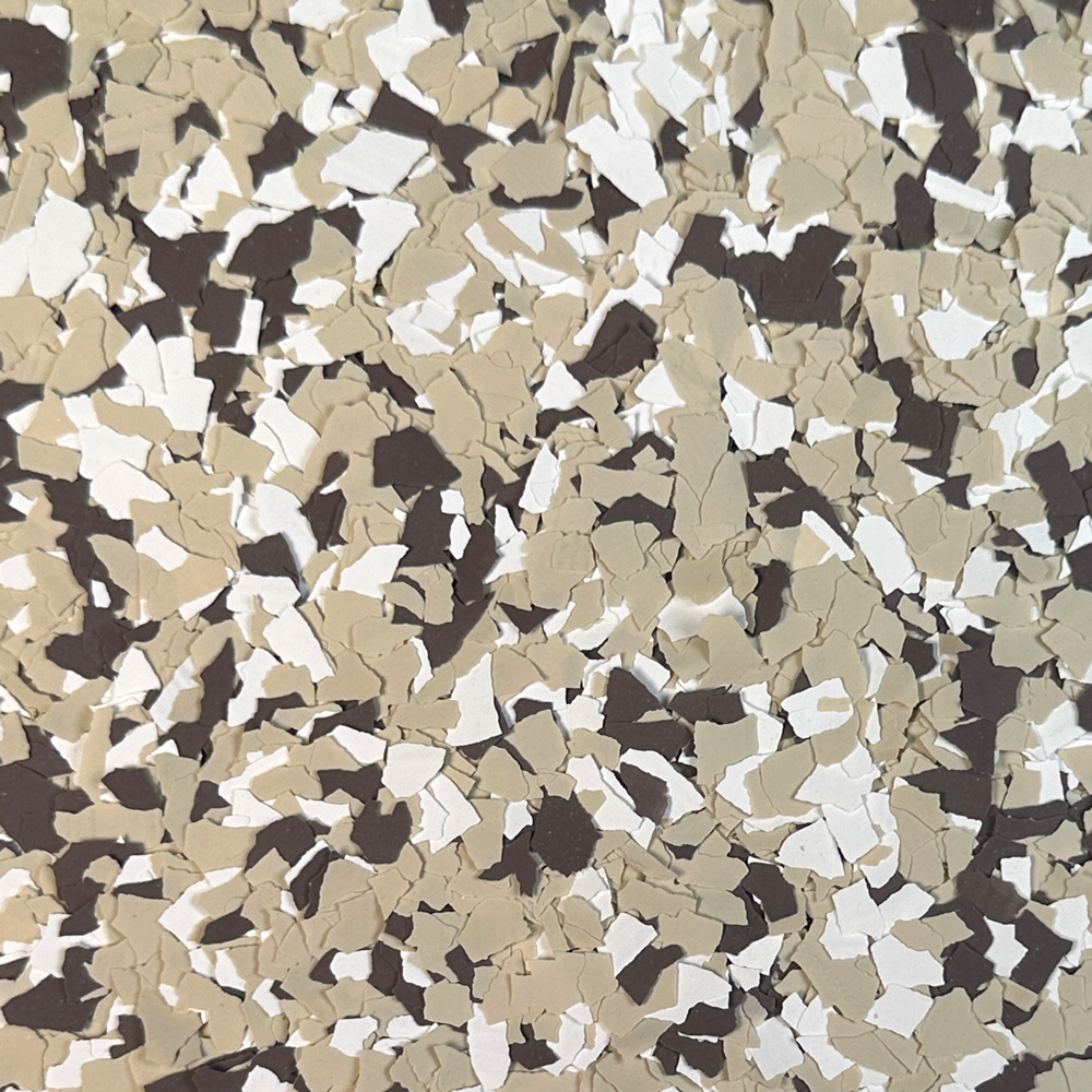 Hazelnut 1/4 in. Epoxy Floor Flake Chips 25 lbs.