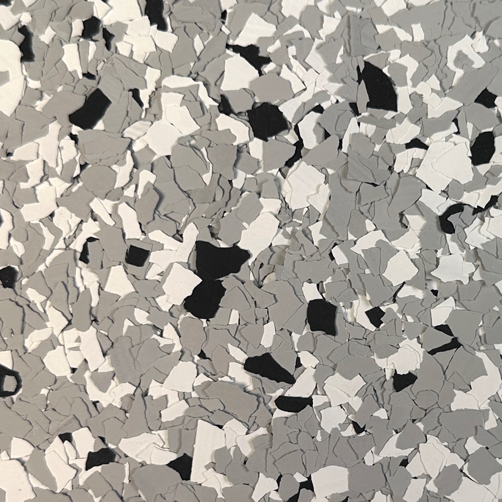 Light Gray 1/4 in. Epoxy Floor Flake Chips 25 lbs.