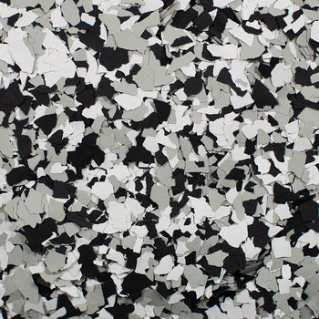 "Domino" 1/4 in. Epoxy Floor Flakes