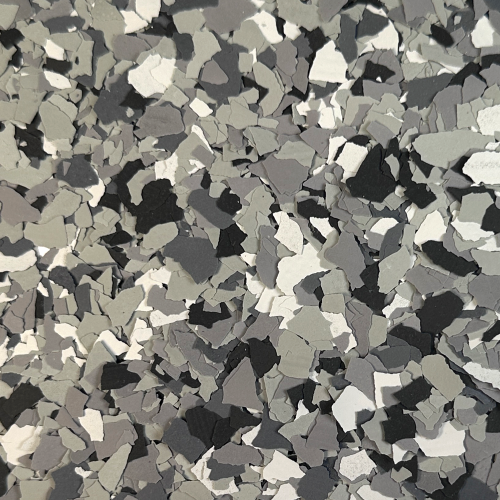 Midnight 1/4 in. Epoxy Floor Flake Chips 25 lbs.